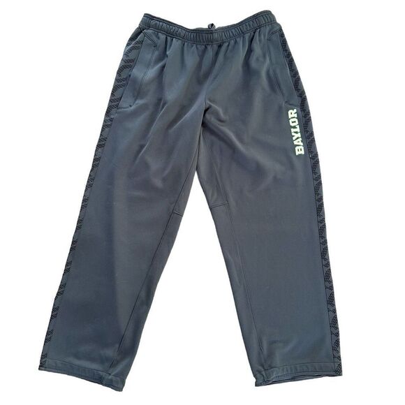 Baylor Bears Nike Dri Fit Gray Warm-Up Athletics Pants Size XL Big 12 Football - Picture 1 of 4